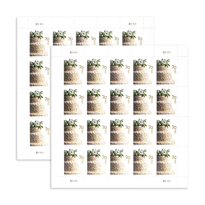 First Class Stamps 2014 Wedding Cake – Wedding Invitation, 70¢ Postage