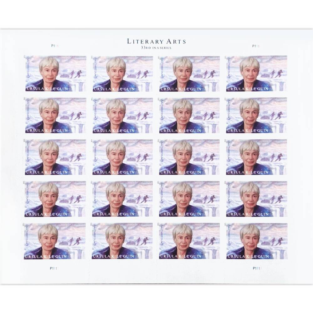 Three-Ounce Stamps 2021 Ursula K. Le Guin – Literary Tribute, First-Class Rate