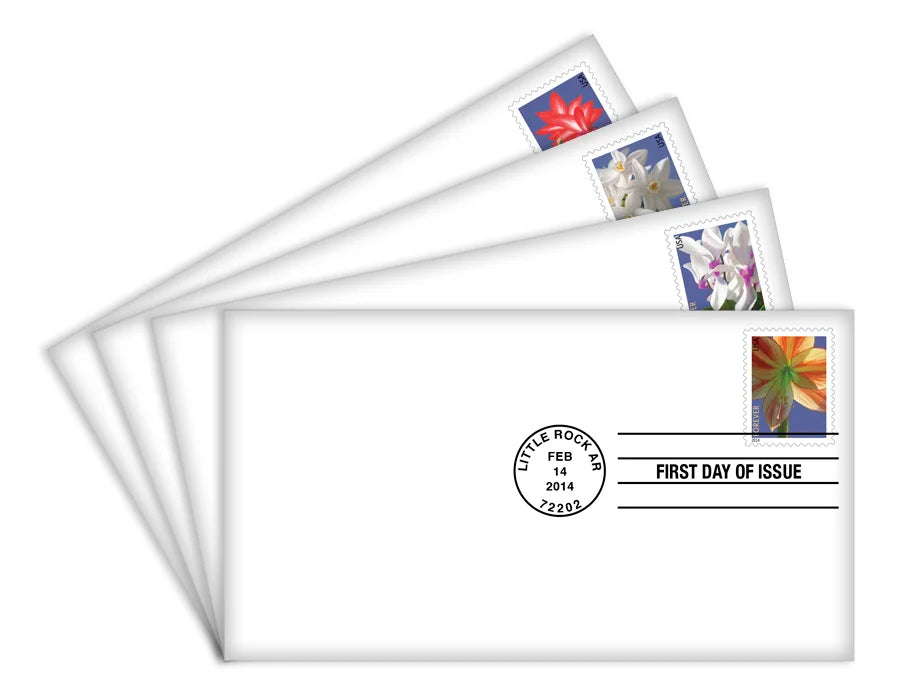 Forever Stamps 2014 Winter Flowers – Seasonal Blooms, First-Class Postage