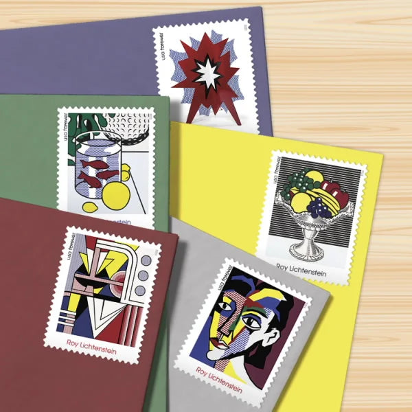 2023 Roy Lichtenstein Forever Stamps
