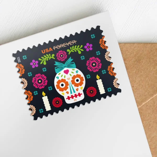 Forever Stamps 2021 Day of the Dead – Cultural Festival, First-Class Postage