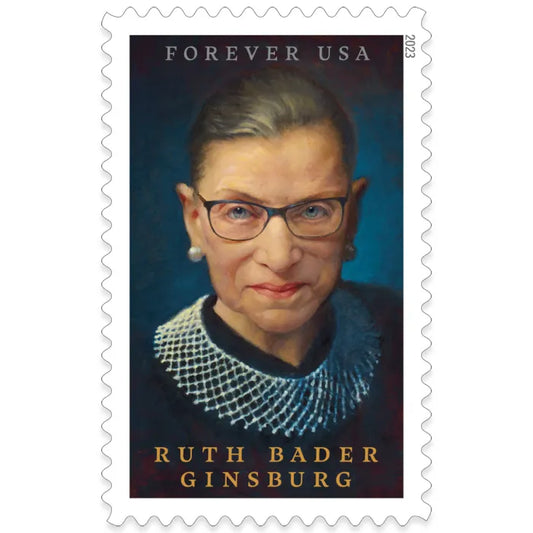 Forever Stamps 2023 Ruth Bader Ginsburg – Tribute Collection, First-Class Postage