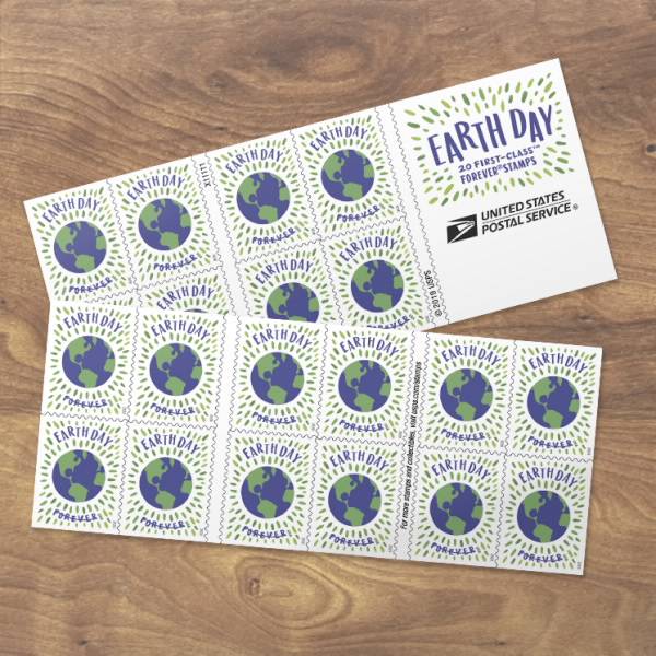 Forever Stamps 2020 Earth Day – Awareness, First-Class Postage
