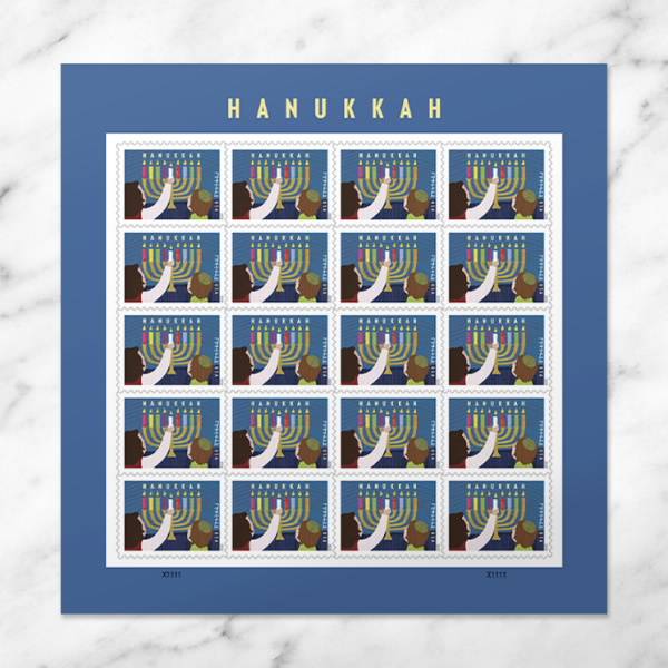 Forever Stamps 2020 Hanukkah – Festival Greeting, First-Class Postage
