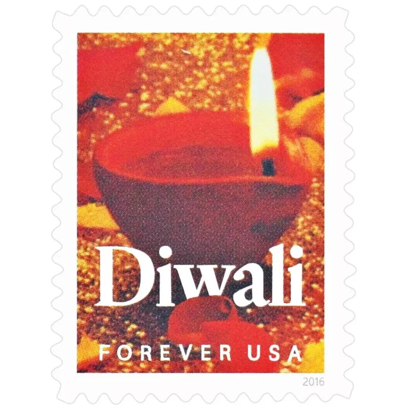 Forever Stamps 2016 Diwali – Festival Greeting, Holiday Celebration, First-Class Postage