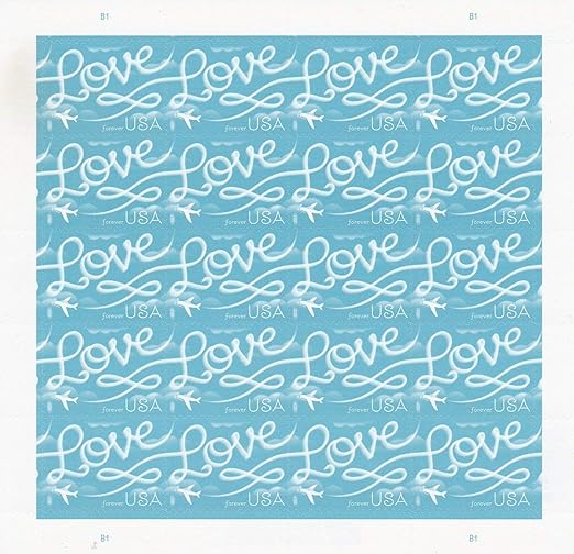 Forever Stamps 2017 Love Skywriting – Love Series, First-Class Postage