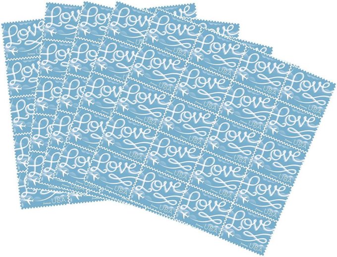 Forever Stamps 2017 Love Skywriting – Love Series, First-Class Postage