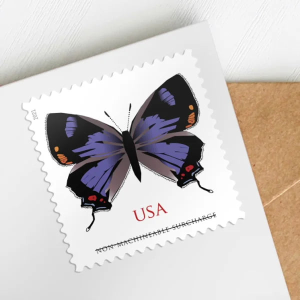 $1.12 Stamps 2021 Colorado Hairstreak Butterfly – Non-Machinable Surcharge, First-Class Rate