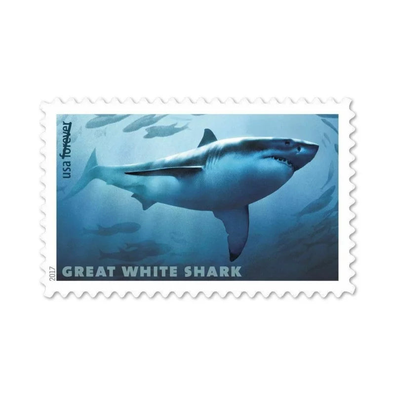 Forever Stamps 2017 Sharks – Marine Wildlife Series, First-Class Postage