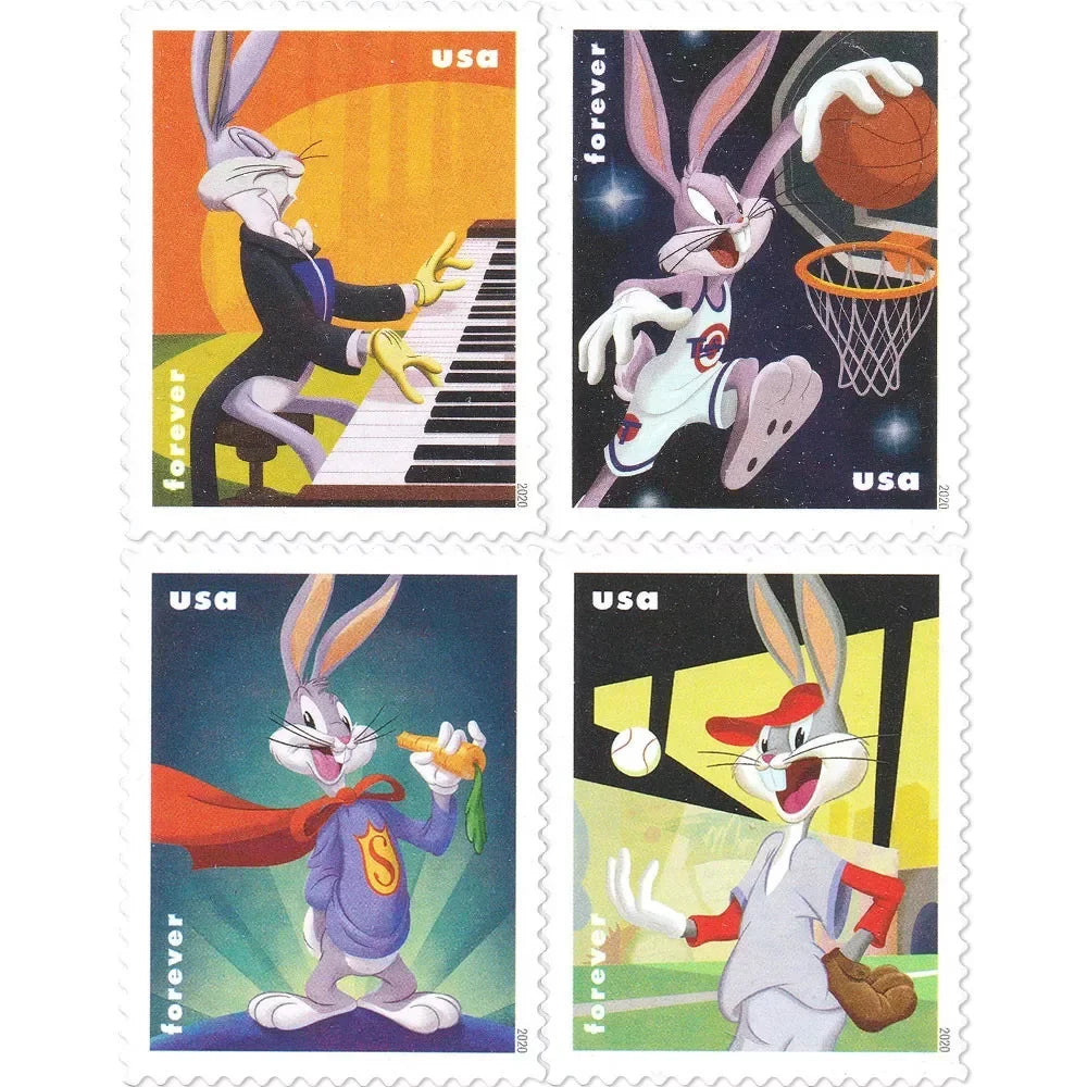 Forever Stamps 2020 Bugs Bunny – Entertainment Icons, First-Class Postage