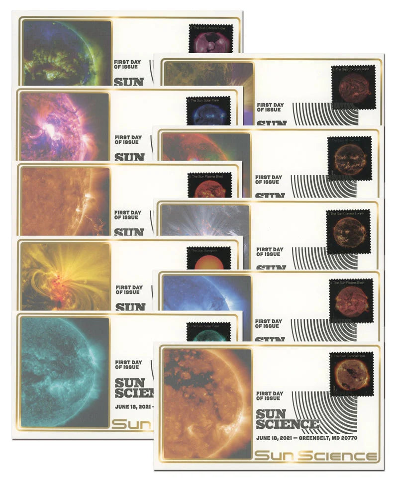 Forever Stamps 2021 Sun Science – Educational Nature Series, First-Class Postage