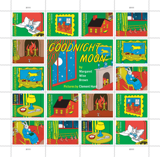 Goodnight Moon Forever Stamps – 78¢ | Ideal for Postcards, Letters, and Gifts