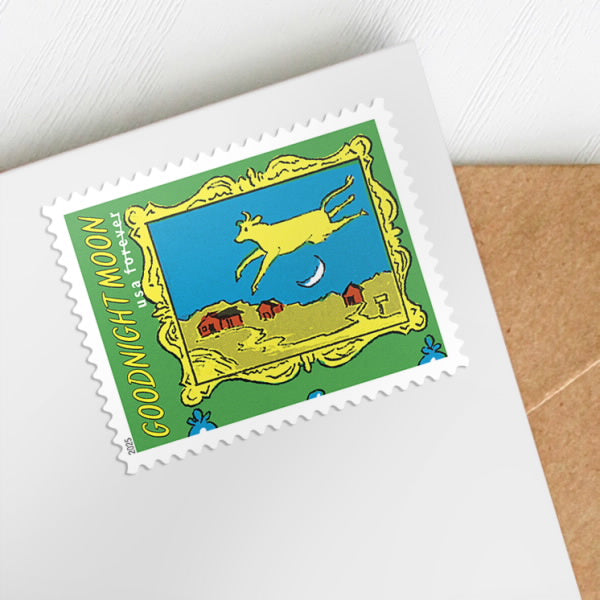 Goodnight Moon Forever Stamps – 78¢ | Ideal for Postcards, Letters, and Gifts