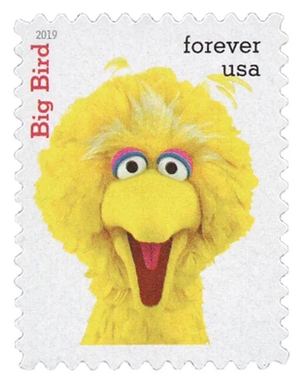Forever Stamps 2019 Sesame Street – Children’s Favorites, First-Class Postage