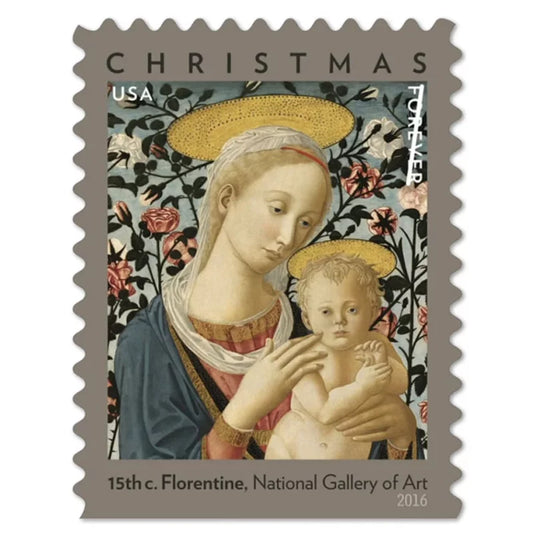Forever Stamps 2016 Florentine Madonna and Child – Art Collection, First-Class Postage