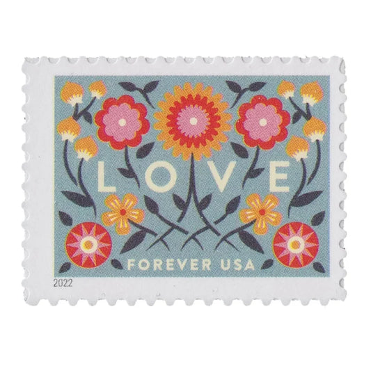 Forever Stamps 2022 Love – Love Greeting, First-Class Postage