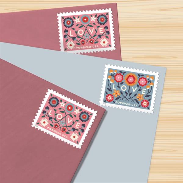 Forever Stamps 2022 Love – Love Greeting, First-Class Postage