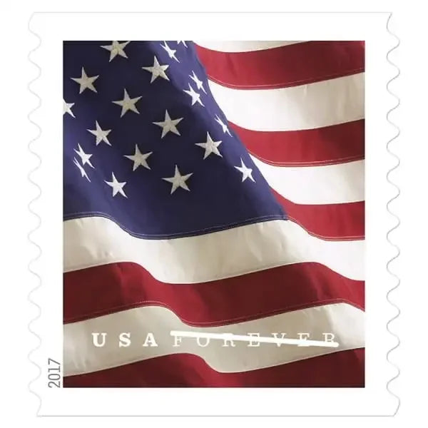 Forever Stamps 2017 U.S. Flag – Patriotic Symbol, First-Class Postage