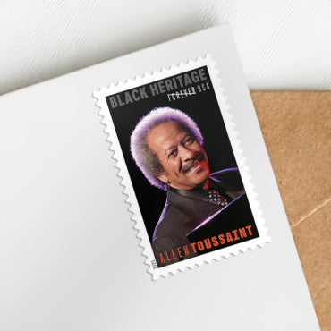 Forever Stamps 2025 Allen Toussaint – Black Heritage Series, First-Class Postage