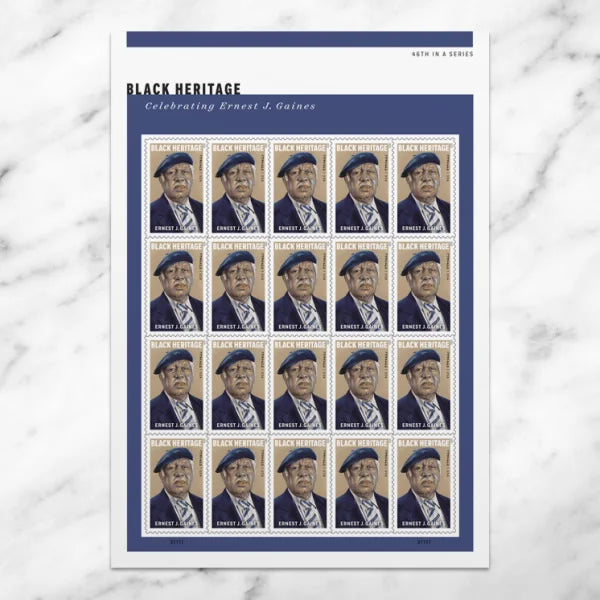 Forever Stamps 2023 Ernest J. Gaines First-Class Postage