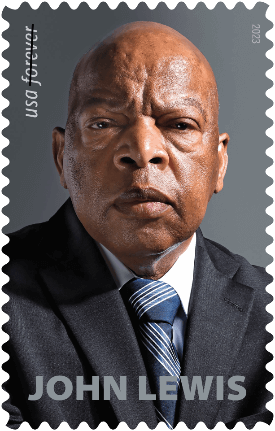 Forever Stamps 2023 John Lewis – Black Heritage, First-Class Postage