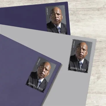 Forever Stamps 2023 John Lewis – Black Heritage, First-Class Postage