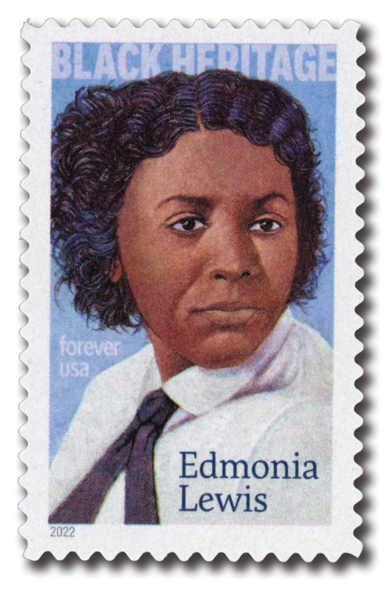 Forever Stamps 2022 Edmonia Lewis – Black Heritage Series, Commemorative Issue, First-Class Postage