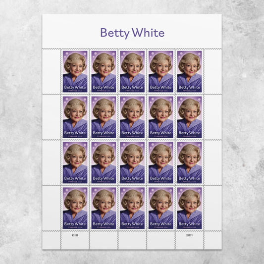 Forever Stamps 2025 Betty White – Commemorative Issue, First-Class Postage