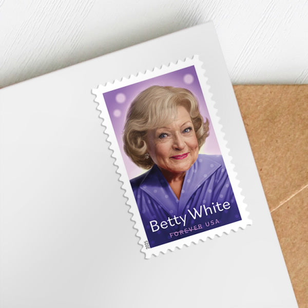 Forever Stamps 2025 Betty White – Commemorative Issue, First-Class Postage