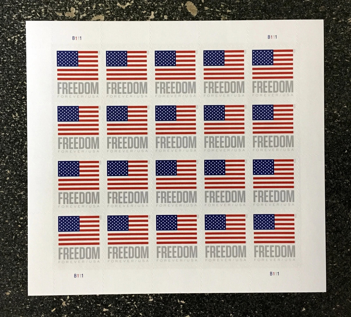 Forever Stamps 2023 U.S. Flag – Modern Patriotic Symbol, First-Class Postage