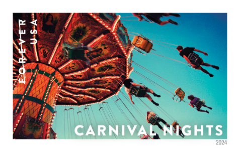 Forever Stamps 2024 Carnival Nights – First-Class Postage