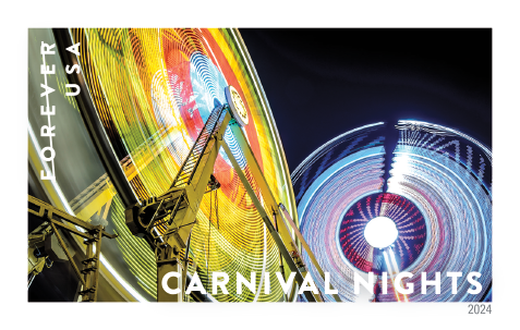 Forever Stamps 2024 Carnival Nights – First-Class Postage