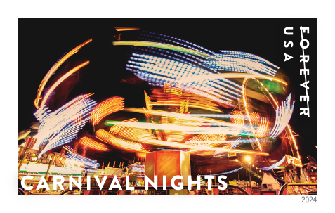 Forever Stamps 2024 Carnival Nights – First-Class Postage