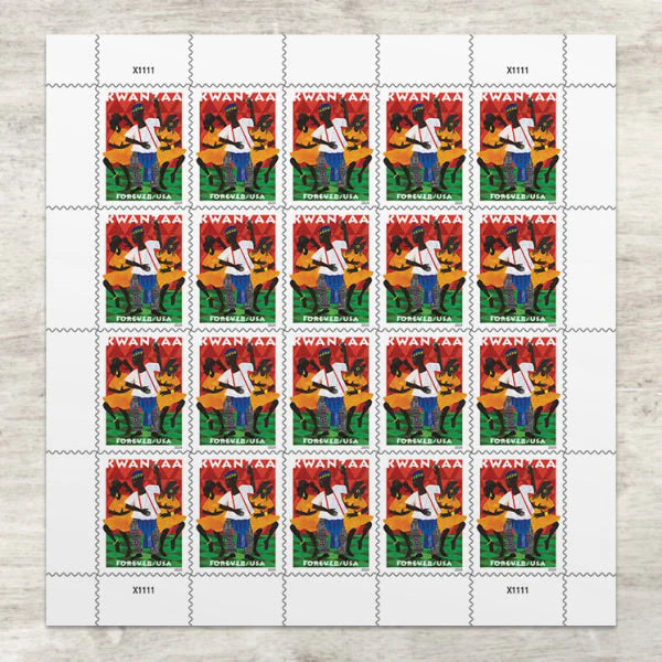 Forever Stamps 2024 Kwanzaa – Holiday Celebration, First-Class Postage
