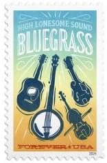 Forever Stamps 2024 Bluegrass Music – Cultural Heritage, First-Class Postage