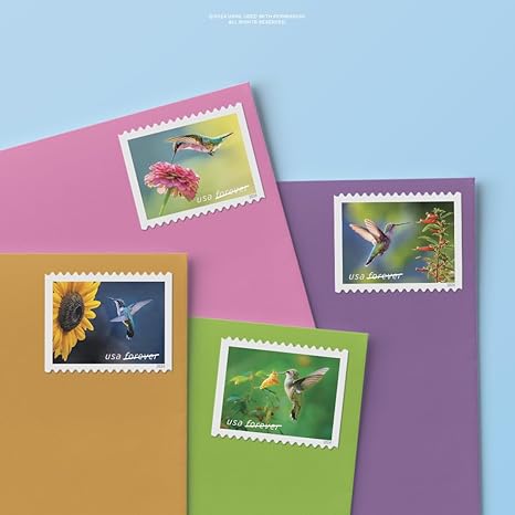 Forever Stamps 2023 Garden Delights – Nature Series, First-Class Postage