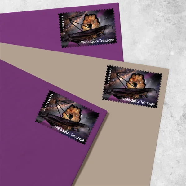 Forever Stamps 2022 James Webb Space Telescope – Space Exploration, First-Class Postage