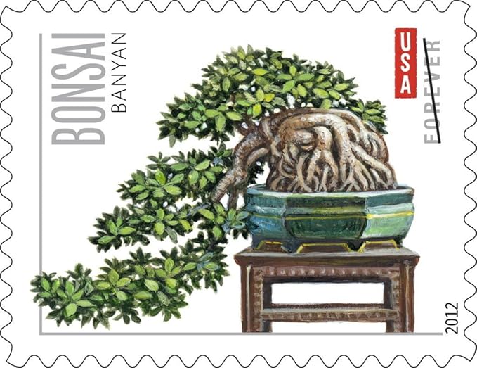 Forever Stamps 2012 Bonsai Trees – Cultural Heritage Collection, First-Class Postage