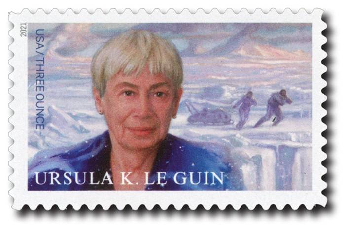 Three-Ounce Stamps 2021 Ursula K. Le Guin – Literary Tribute, First-Class Rate