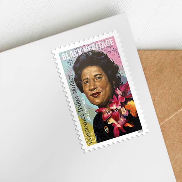 Forever Stamps 2024 Constance Baker Motley – Black Heritage, First-Class Postage