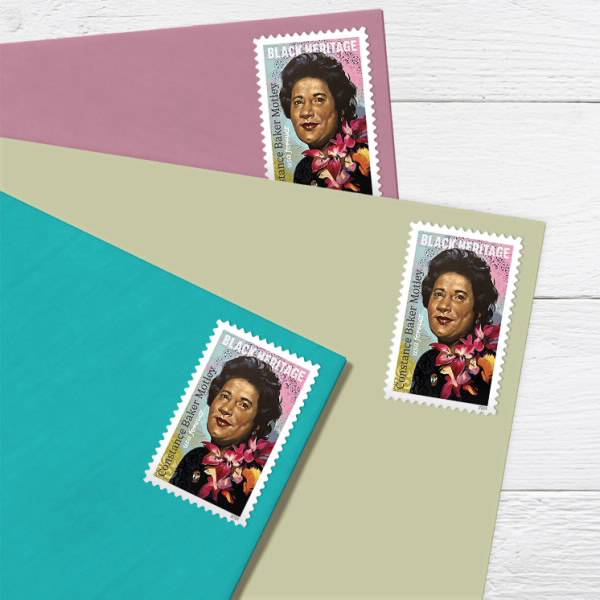 Forever Stamps 2024 Constance Baker Motley – Black Heritage, First-Class Postage