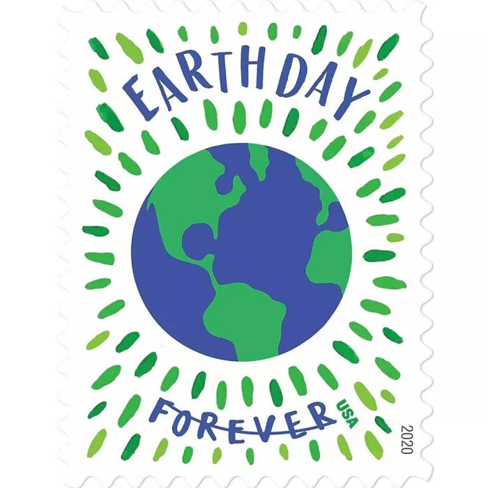 Forever Stamps 2020 Earth Day – Awareness, First-Class Postage