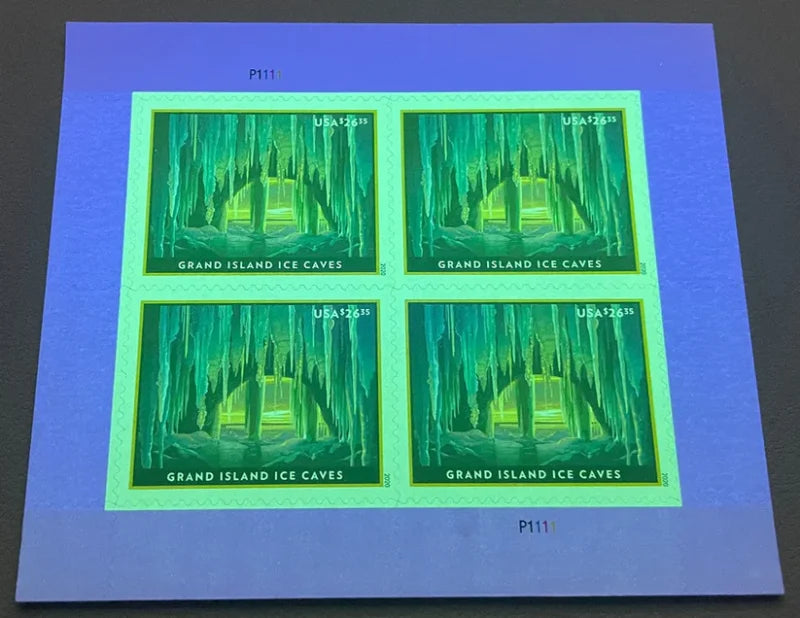 Priority Mail Express Stamps 2020 Grand Island Ice Caves – Nature Series, $26.35 Postage