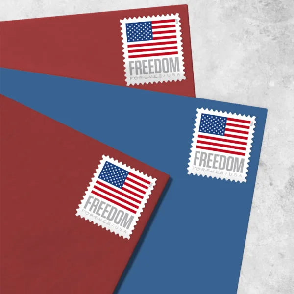 Forever Stamps 2023 U.S. Flag – Modern Patriotic Symbol, First-Class Postage