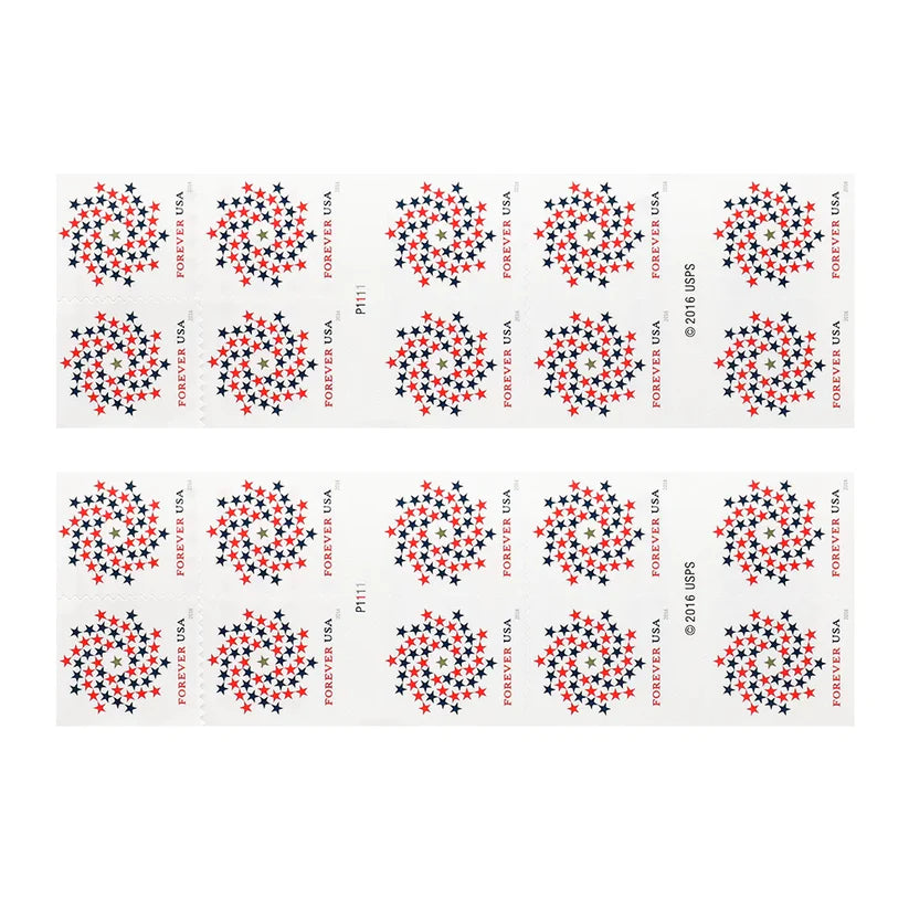 Forever Stamps 2016 Patriotic Spiral – National Pride, First-Class Postage