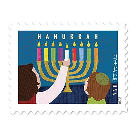 Forever Stamps 2020 Hanukkah – Festival Greeting, First-Class Postage
