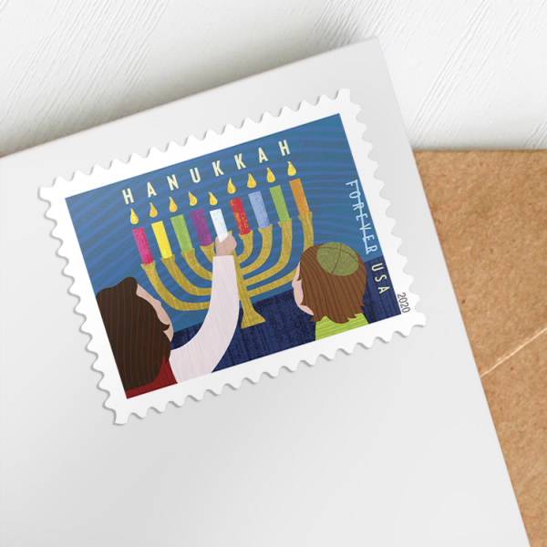 Forever Stamps 2020 Hanukkah – Festival Greeting, First-Class Postage