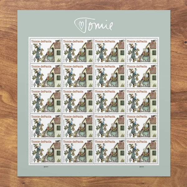 Forever Stamps 2023 Tomie dePaola – Celebrated Illustrator Tribute, First-Class Postage