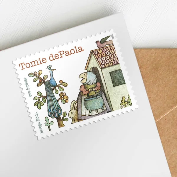 Forever Stamps 2023 Tomie dePaola – Celebrated Illustrator Tribute, First-Class Postage