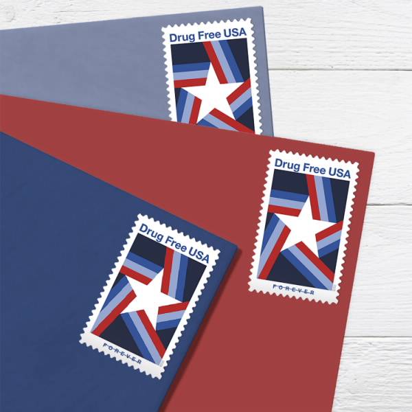 Forever Stamps 2020 Drug Free USA – Awareness, First-Class Postage